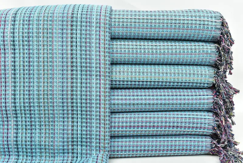 Bridal Party Gifts, Bachelor Gifts, Cotton towel, Bachelorette Party Favors, Handwoven Turkish Towel, 70x40 Cotton Geometric Towel, Hammam Towel USA - 1