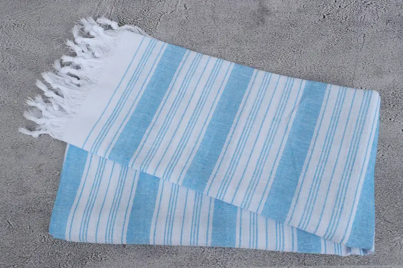 Spa Towel, Cotton towel, 68x32 Cotton Striped Towel, Bachelorette Party Decorations, Absorbent towel, Housewarming Gift, Holiday Towel, Peshtemal - 6