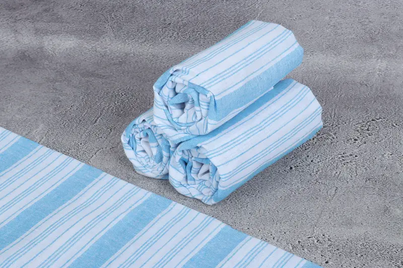 Spa Towel, Cotton towel, 68x32 Cotton Striped Towel, Bachelorette Party Decorations, Absorbent towel, Housewarming Gift, Holiday Towel, Peshtemal - 8