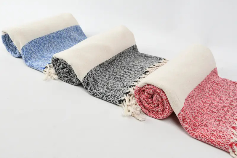 Custom Wedding Gift, 68x36 Cotton Diamond Towel, Extra large Turkish bath towel, Quick-dry peshtemal, Welcome Wedding Gift, Custom Beach Towel - 7