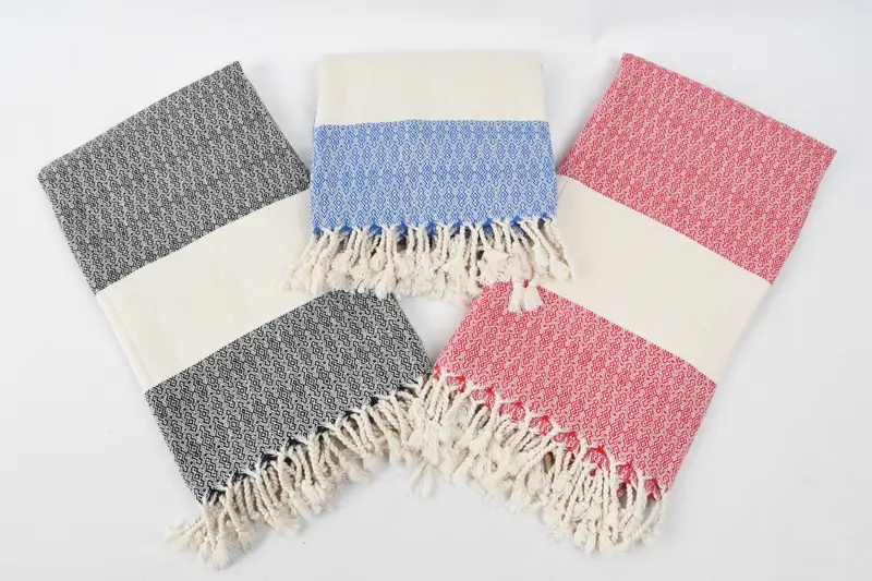 Custom Wedding Gift, 68x36 Cotton Diamond Towel, Extra large Turkish bath towel, Quick-dry peshtemal, Welcome Wedding Gift, Custom Beach Towel - 8