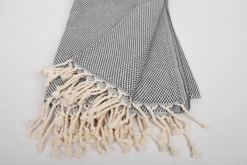 Custom Wedding Gift, Luxury Beach Towel, Gift For Her, Girl Trip Party Favor, Lightweight Turkish towel, Gift For Mom, 70x40 Cotton Polka Dot Towel - 8