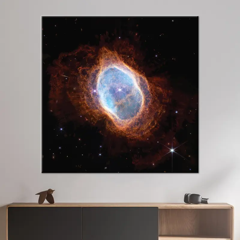 Paisaje galáctico: lienzo impreso para tu espacio