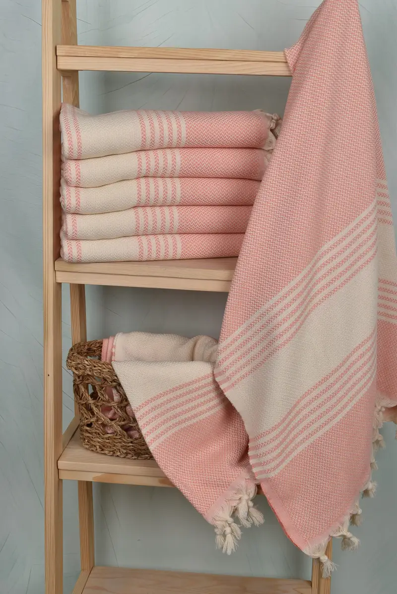 Bachelorette Party Gift, Bridal Shower Gifts, Personalized Home Gift Wedding, Personalized Gifts, 70x40 Cotton Striped Towel, Quick-dry towel - 3