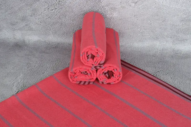 Soft towel, 68x40 Cotton Striped Towel, Thin towel, Turkish Beach Towel Monogram, Bachelor Party Favors, Organic Cotton Towel, Quick-dry towel - 7