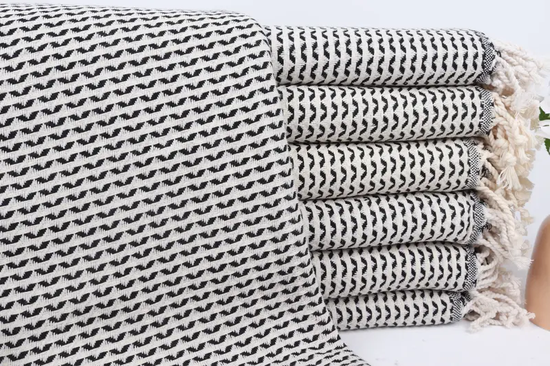 70x40 Cotton Diamond Towel, Wedding Gift, Gifts For Him, Customized Towels, Sand-resistant towel, Soft organic Turkish peshtemal for luxury spa use - 1