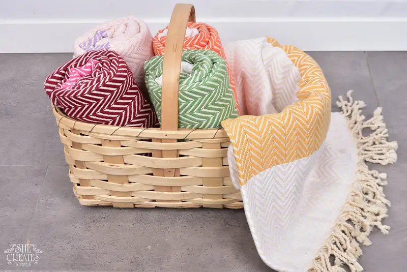 Decorative Towel, Personalized Towel, Custom Beach Towel, Bachelor Bachelorette Party Favors, 70x40 Cotton Chevron Towel, Wedding Day Gift For Bride - 7