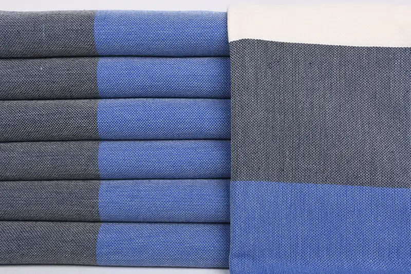 Organic Cotton Towel, Travel towel, Towel With Name, Personalized Towel, Custom Gift, 68x40 Cotton Striped Towel, Best Friend Christmas Gift - 1