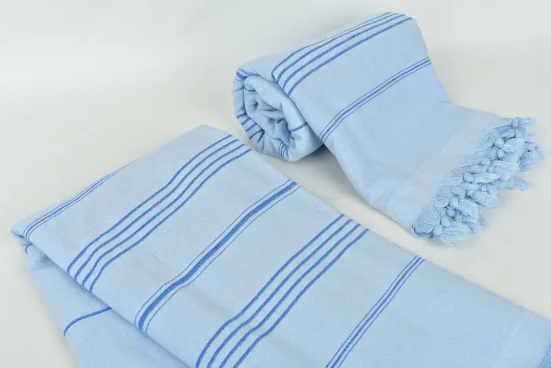 Lightweight towel, Organic Turkish towel, Wedding Favors, 68x36 Cotton Striped Terry Towel, Luxury Turkish beach towel with fringe, Xmas Gifts - 7