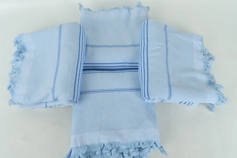 Lightweight towel, Organic Turkish towel, Wedding Favors, 68x36 Cotton Striped Terry Towel, Luxury Turkish beach towel with fringe, Xmas Gifts - 6