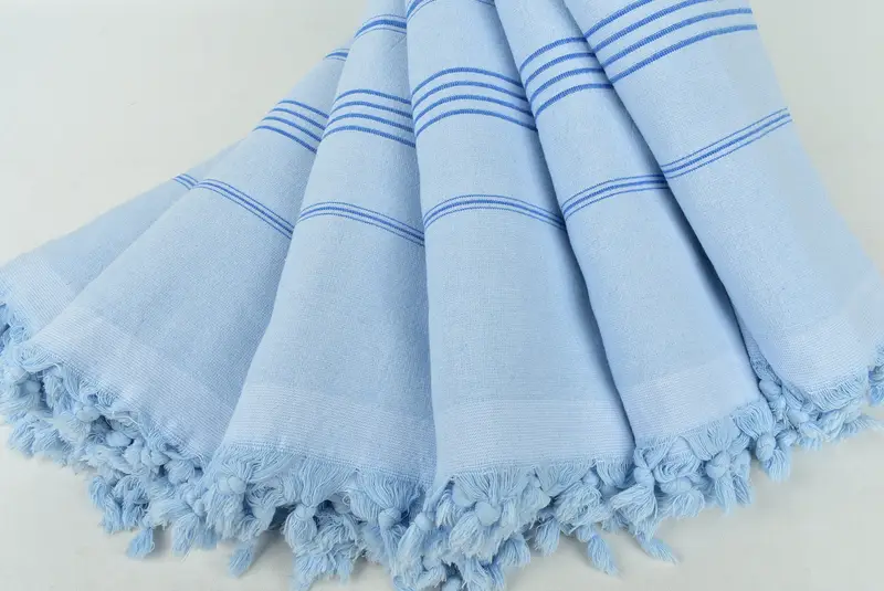Lightweight towel, Organic Turkish towel, Wedding Favors, 68x36 Cotton Striped Terry Towel, Luxury Turkish beach towel with fringe, Xmas Gifts - 4