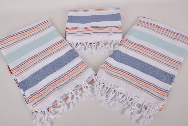 Personalized Turkish Towel, Valentines Gift, 76x38 Cotton Striped Towel, Beach Towel Gift, Quick-Dry Beach Towel, Luxury Turkish Bath Towel - 6