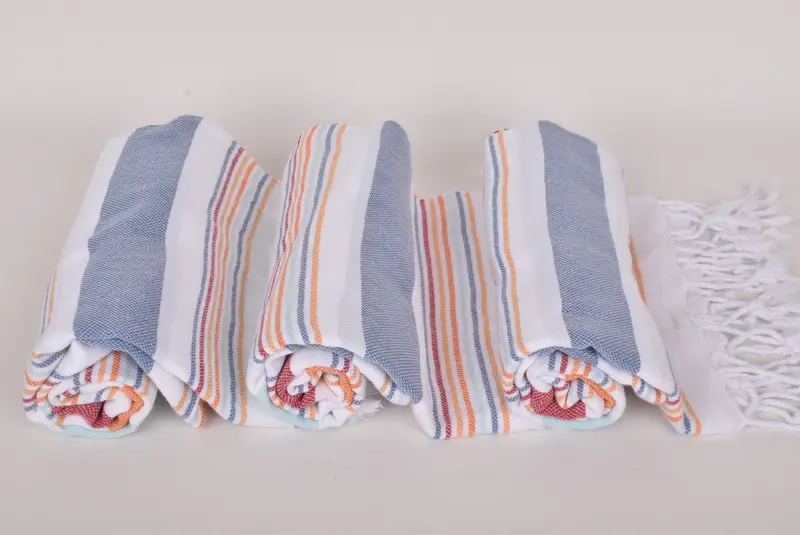Personalized Turkish Towel, Valentines Gift, 76x38 Cotton Striped Towel, Beach Towel Gift, Quick-Dry Beach Towel, Luxury Turkish Bath Towel - 7