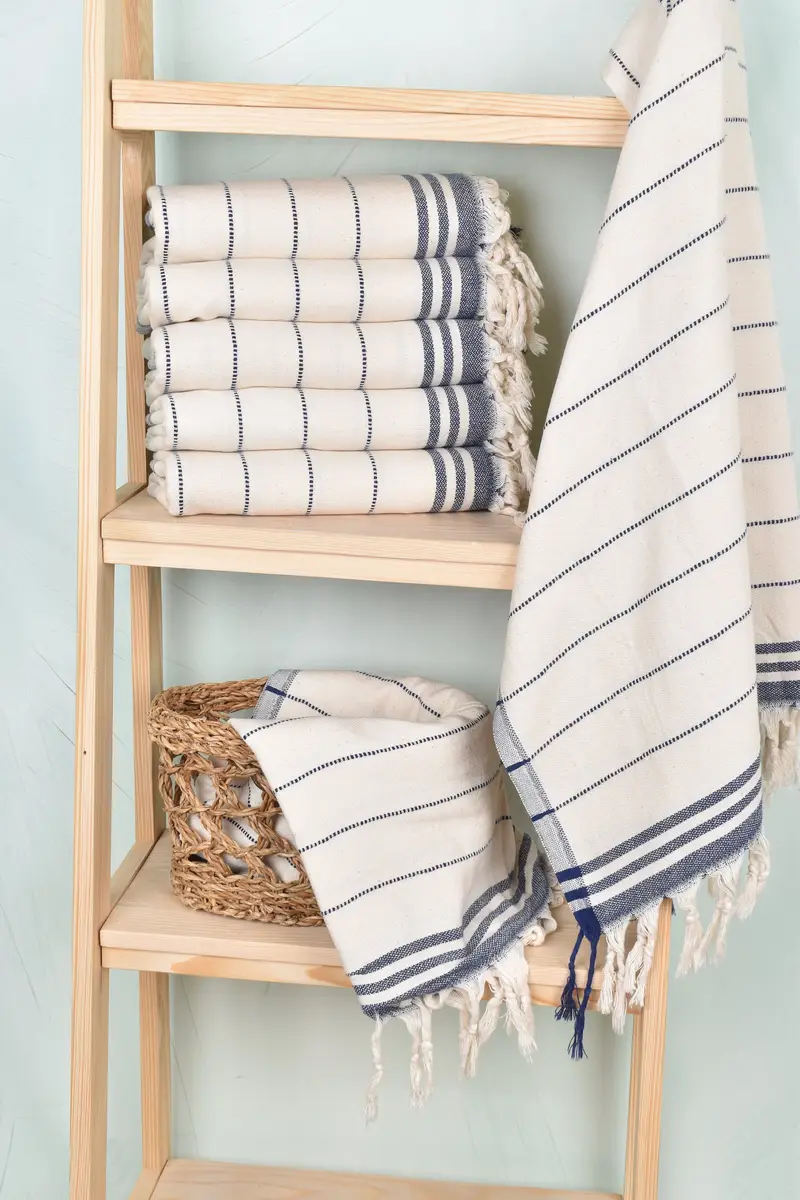 Pool Towels, 68x36 Cotton Striped Towel, Bachelorette Party Favors, Bachelor Bachelorette Party Favors, Hammam towel, Best Friend Christmas Gift - 3