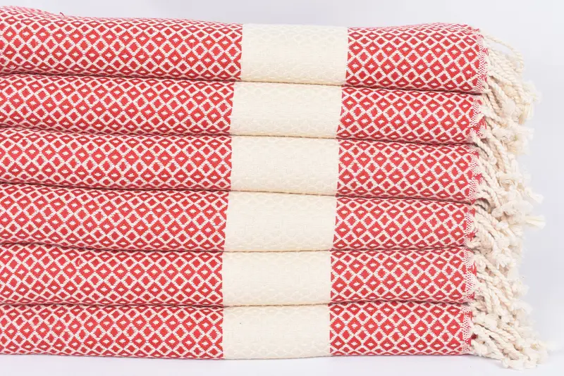 Hauswärmegeschenk, türkisches Handtuchset, 70 x 40 Baumwollgeometrische Handtuch, Monogramm türkisches Handtuch, dekoratives Handtuch, personalisiertes Geschenk, Badetuch - 3