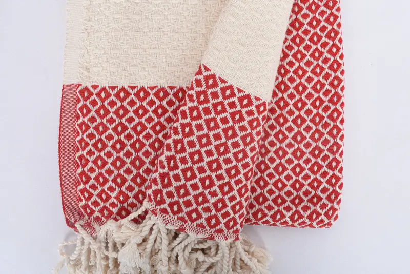 Hauswärmegeschenk, türkisches Handtuchset, 70 x 40 Baumwollgeometrische Handtuch, Monogramm türkisches Handtuch, dekoratives Handtuch, personalisiertes Geschenk, Badetuch - 8