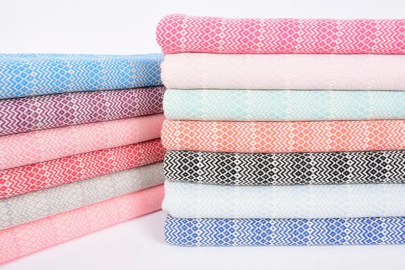 Valentines Gift, Peshtemal Towel, Personalized Wedding Gift, Housewarming Gift, Custom Wedding Gift, 70x38 Cotton Diamond Towel, Pool Towels - 3