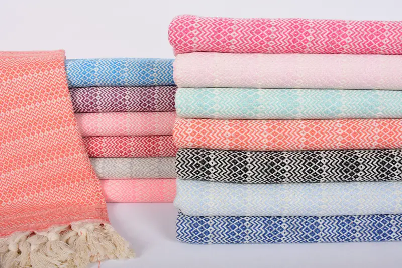 Valentines Gift, Peshtemal Towel, Personalized Wedding Gift, Housewarming Gift, Custom Wedding Gift, 70x38 Cotton Diamond Towel, Pool Towels - 2