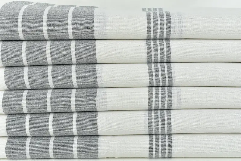 Custom Wedding Gifts, 68x36 Cotton Striped Towel, Halloween Gifts, Quick-Dry Beach Towel, Handmade Turkish Towel, Fouta towel, Bulk Order Towel - 2