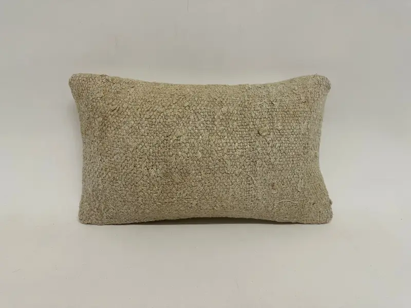 12x20 Inch Southwestern Embroidered Pillow, Handmade Rectangle Pillow - 1
