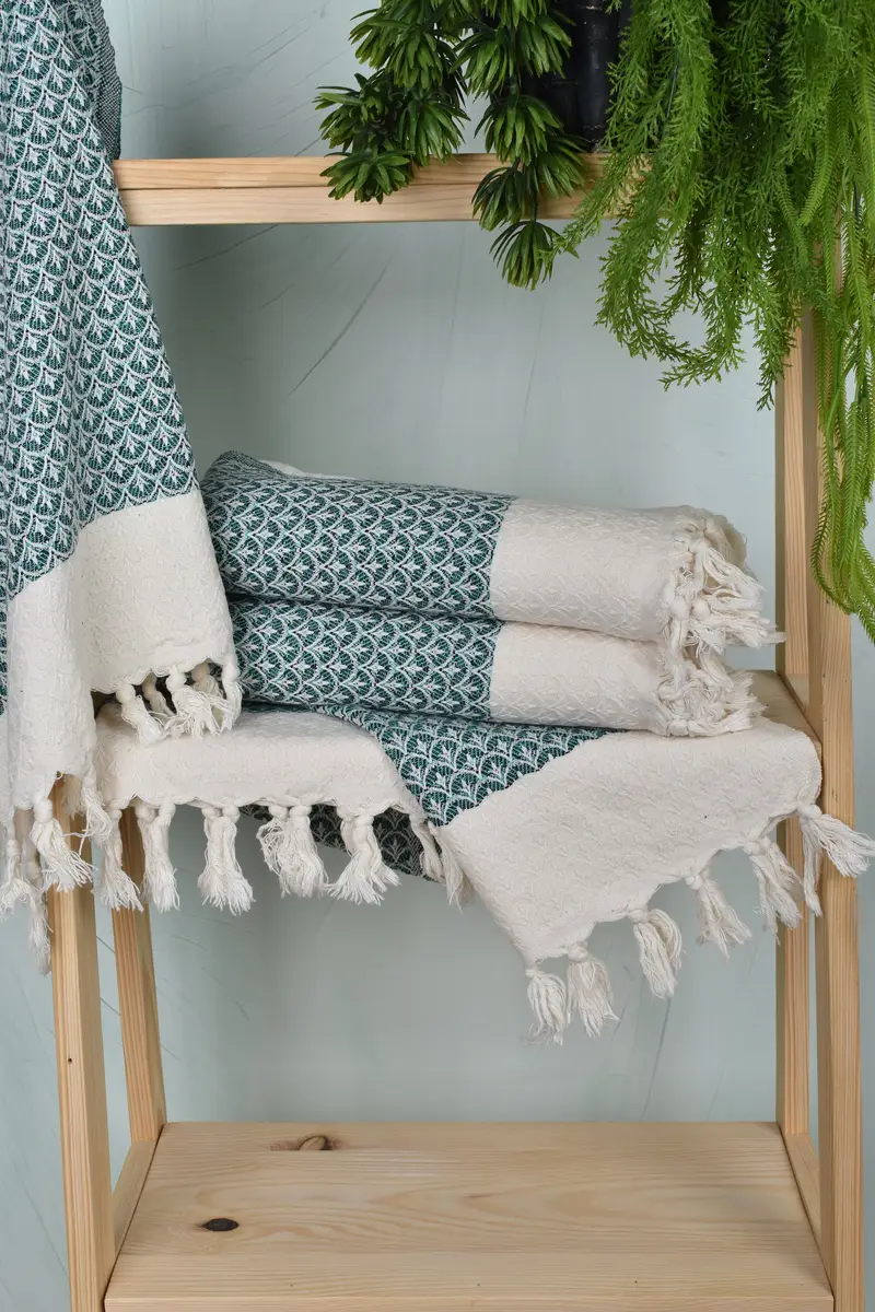 Small Bath Towels, 34x18 Cotton Floral Design Towel, Kitchen Towel, Monogrammed Hand Towel, Custom Turkish Towel, Handmade Gift, Embroidery Towels - 6