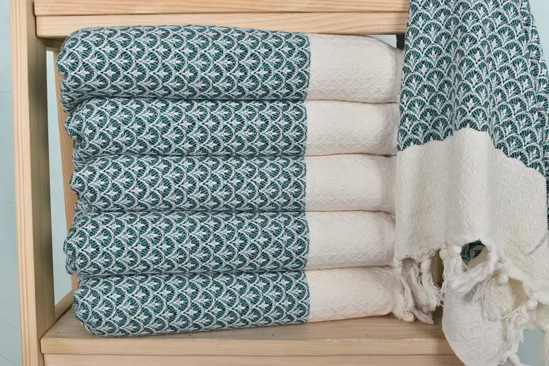 Small Bath Towels, 34x18 Cotton Floral Design Towel, Kitchen Towel, Monogrammed Hand Towel, Custom Turkish Towel, Handmade Gift, Embroidery Towels - 2
