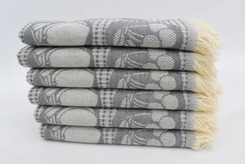 Wedding Favors, Best Friend Gift, Gift For Best Friend, Monogram Kitchen Towel, 28x20 Cotton Fruits Patterned Towel, Personalized Kitchen Towel - 3