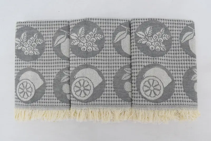 Wedding Favors, Best Friend Gift, Gift For Best Friend, Monogram Kitchen Towel, 28x20 Cotton Fruits Patterned Towel, Personalized Kitchen Towel - 4