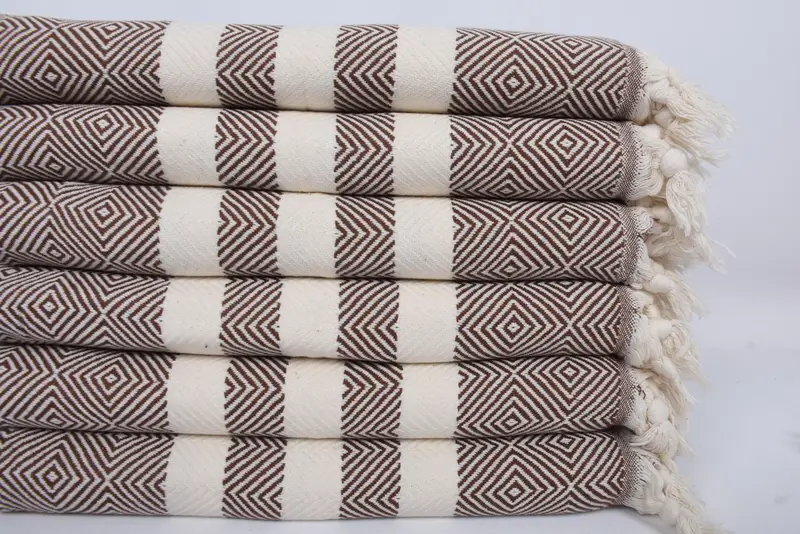 32x20 Cotton Diamond Towel, Turkish Towel, Xmas Gifts, Personalized Dish Towel, Wedding Favors, Bachelorette Party Gifts For Bride, Bridesmaid Gifts - 3