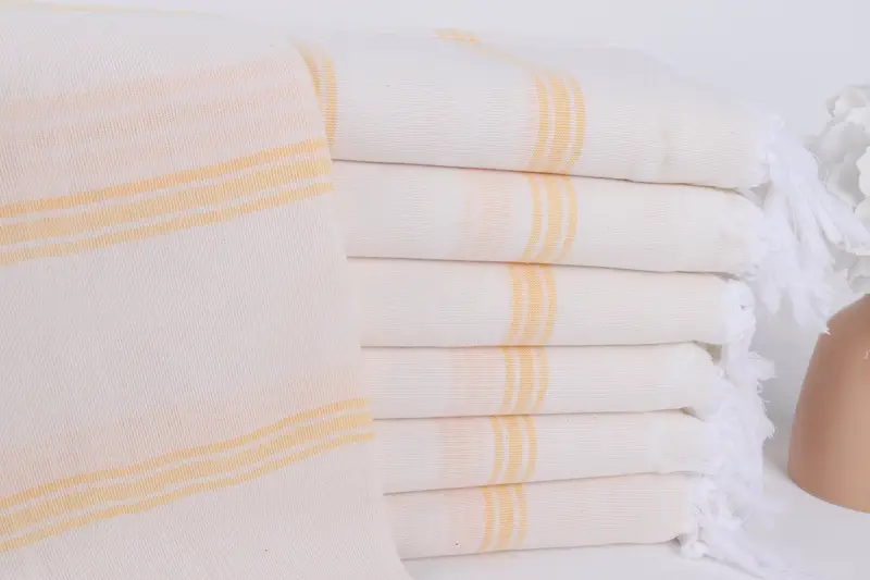 Turkish Towel USA, Custom Wedding Gift From Bridesmaid, Christmas Gift, 70x40 Cotton Striped Towel, Luxury towel, Bachelorette Party Decorations - 1