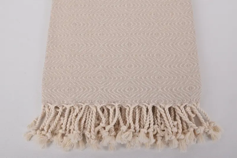 Quick-dry towel, Thin towel, Bachelor Gift, Custom Towel, Turkish Bath Towel Set, 70x40 Cotton Zigzag Diamond Towel, Turkish Towel Monogram - 3