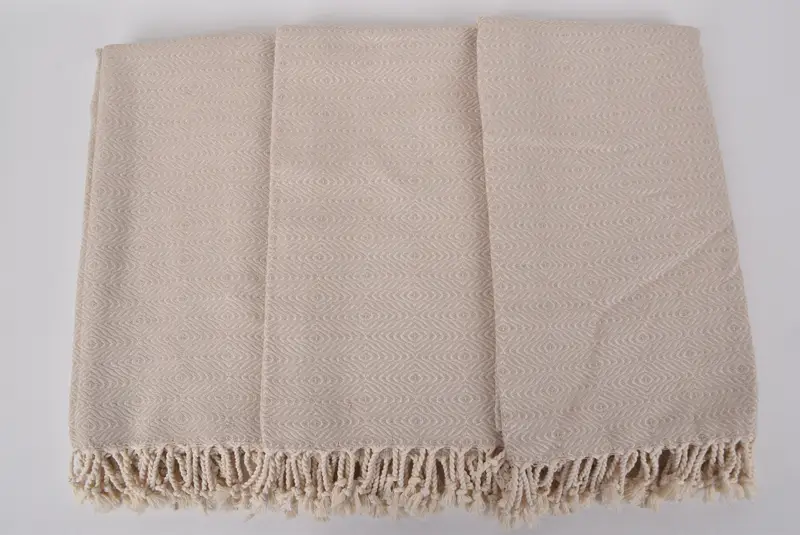 Quick-dry towel, Thin towel, Bachelor Gift, Custom Towel, Turkish Bath Towel Set, 70x40 Cotton Zigzag Diamond Towel, Turkish Towel Monogram - 7