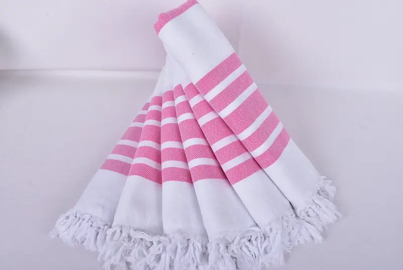 70x40 Cotton Herringbone Towel, Cotton towel, Anniversary Gift For Her, Unique Wedding Gift, Bachelorette Party Favors, Monogram Turkish Towel - 4