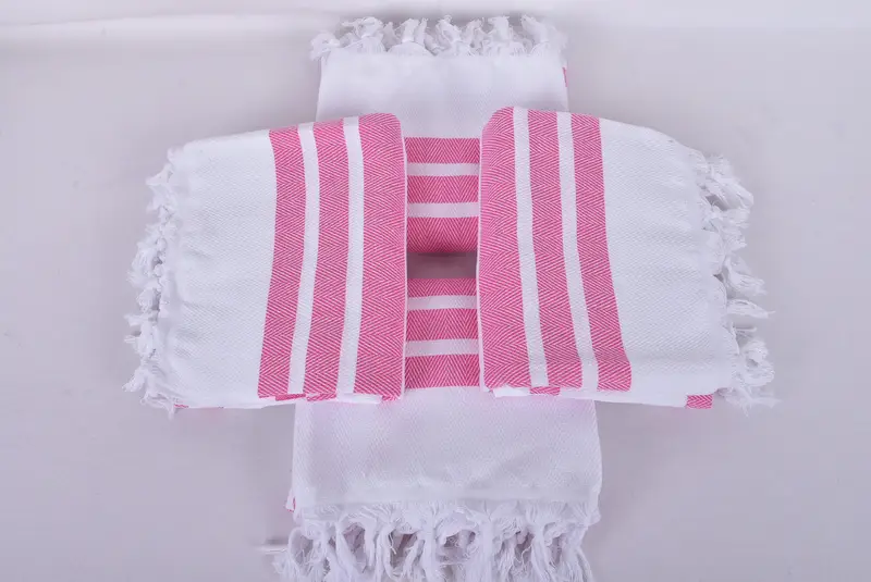 70x40 Cotton Herringbone Towel, Cotton towel, Anniversary Gift For Her, Unique Wedding Gift, Bachelorette Party Favors, Monogram Turkish Towel - 6