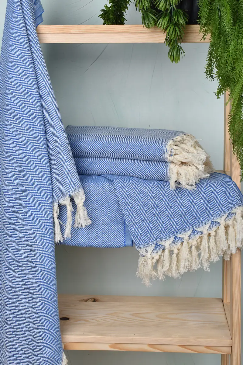 Best spa Turkish towel for luxury home decor, 70x40 Cotton Herringbone Towel, Embroidery Towels, Custom Towel, Bridesmaid Gifts, Wedding Gifts Towel - 6