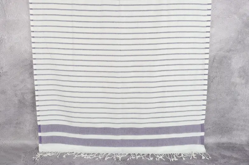Bachelorette Party Gifts, Yoga Towel, 70x40 Cotton Striped Towel, Absorbent Turkish towel, Luxury towel, Girls Weekend Favors, Bachelor Party Favors - 8