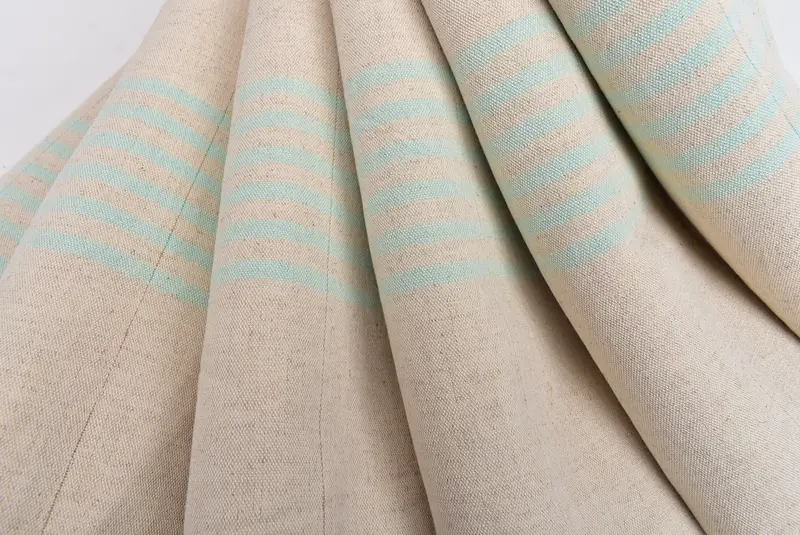 Custom Towel, 68x36 Linen Striped Towel, Bachelorette Party Favor, Peshtemal beach towel with unique design, Large Turkish Towel, Quick-dry towel - 5