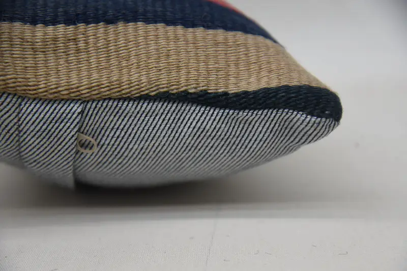 Decorative Bolster Pillow, Pillow Sham, 8x16 Beige Pillow Case, Turkish Kilim Pillow, Boho Pillow, Turkish Bench Cushion, Throw Kilim Pillow - 5