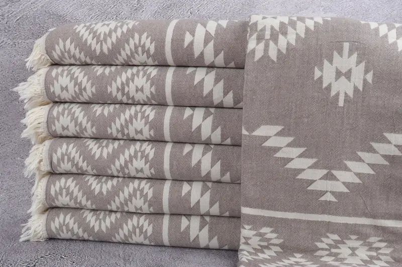 Spa Towel, Grandma Gift, Unique Wedding Gift, 70x36 Cotton Kilim Towel, Custom Towel Beach, Gifts For Him, Monogrammed Beach Towel, Quick-dry towel - 2