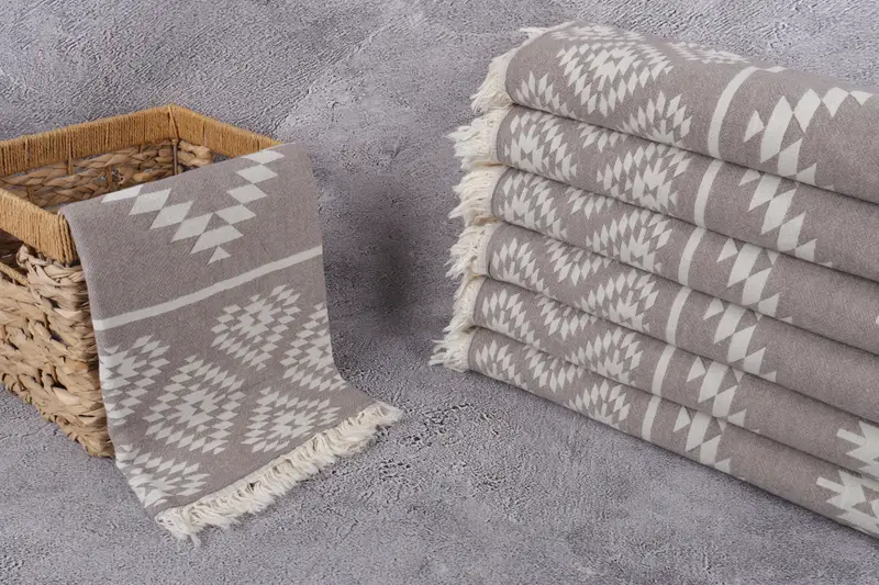 Spa Towel, Grandma Gift, Unique Wedding Gift, 70x36 Cotton Kilim Towel, Custom Towel Beach, Gifts For Him, Monogrammed Beach Towel, Quick-dry towel - 4