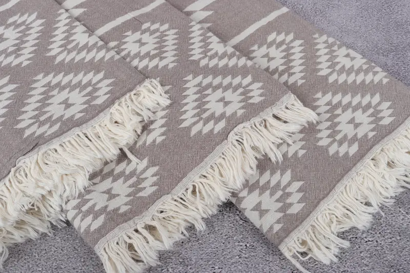 Spa Towel, Grandma Gift, Unique Wedding Gift, 70x36 Cotton Kilim Towel, Custom Towel Beach, Gifts For Him, Monogrammed Beach Towel, Quick-dry towel - 6