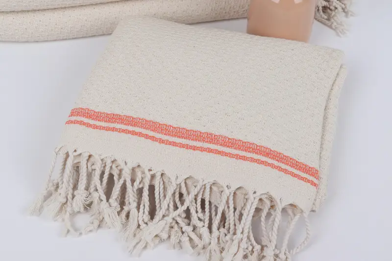 68x36 Toalla a rayas de algodón, toallas de piscina, toalla de regalo de dama de honor, ideas de regalo de mejor amigo, regalo de dama de honor personalizado, toalla de playa con monograma - 5