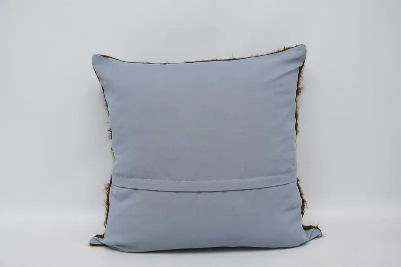 Bench Cushion Cover, One Of A Kind Pillow, Boho Pillow Sham Cover, Turkish Kilim Pillow, Kilim Pillow Cover, 28x28 Brown Pillow Cover, Cushion Case - 6