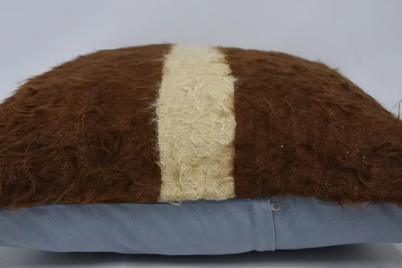 Bench Cushion Cover, One Of A Kind Pillow, Boho Pillow Sham Cover, Turkish Kilim Pillow, Kilim Pillow Cover, 28x28 Brown Pillow Cover, Cushion Case - 5