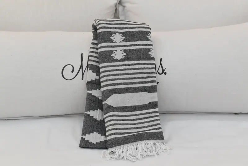 Bachelorette Party Favors, Wedding Favors, Bachelorette Gifts, Beach Bachelorette Party Decorations, 84x60 Cotton Patterned Towel, Personalize Gift - 4