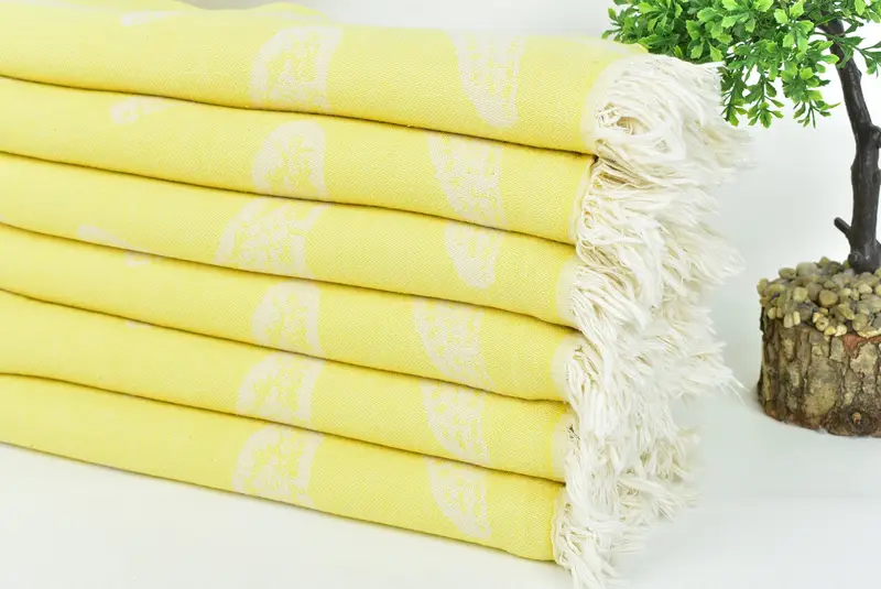 Bridesmaid Gifts Personalized, Peshtemal Towel, Travel Towel, Gift For Him, Summer Towel, 70x40 Cotton Starfish Patterned Towel, Turkish bath towel - 5