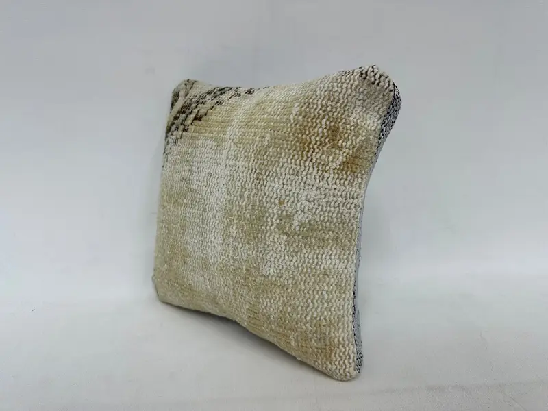 12x12 Inch Southwestern Embroidered Pillow, Handmade Throw Pillow - 4