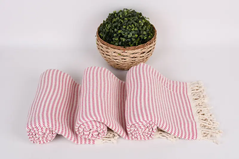 Housewarming Gift, 70x40 Cotton Polka Dot Towel, Yoga Towel, Lightweight Turkish towel, Birthday Gift, Wedding Gifts Towel, Bridemaids Beach Towel - 8