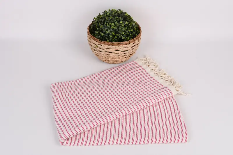 Housewarming Gift, 70x40 Cotton Polka Dot Towel, Yoga Towel, Lightweight Turkish towel, Birthday Gift, Wedding Gifts Towel, Bridemaids Beach Towel - 4