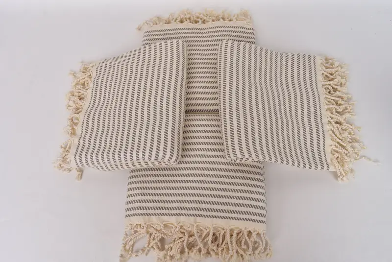 Personalized Towel, Sand-resistant towel, Large Turkish Towel, Personalized Wedding Gift For Couple, Bulk Order Towel, 70x40 Cotton Polka Dot Towel - 6